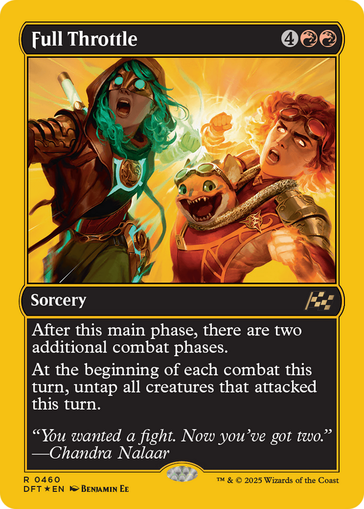 Full Throttle (First-Place Foil) [Aetherdrift] | Enigma On Main