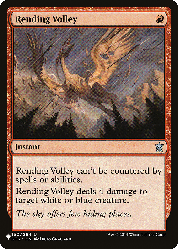 Rending Volley [The List] | Enigma On Main