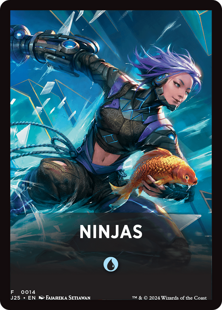 Ninjas Theme Card [Foundations Jumpstart Front Cards] | Enigma On Main