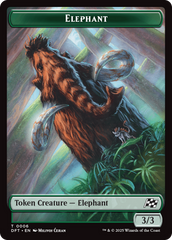 Insect // Elephant Double-Sided Token [Aetherdrift Tokens] | Enigma On Main