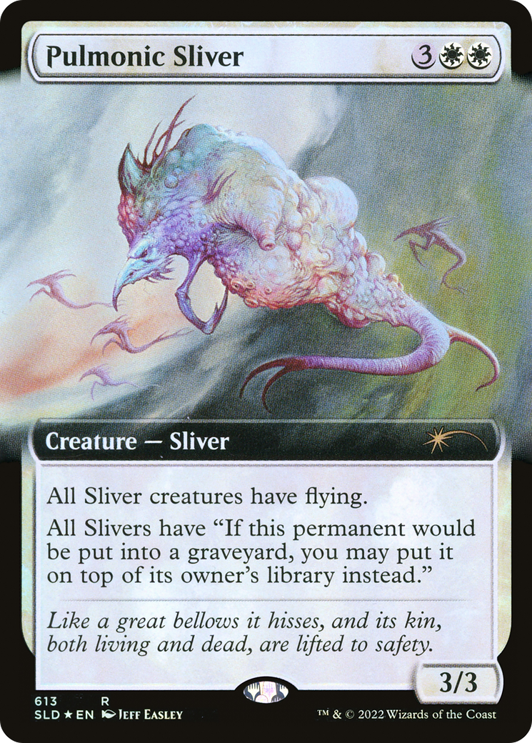 Pulmonic Sliver (Extended Art) [Secret Lair Drop Promos] | Enigma On Main