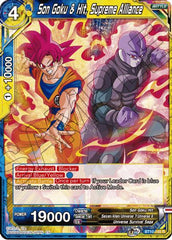 Son Goku & Hit, Supreme Alliance (Event Pack 08) (BT10-145) [Tournament Promotion Cards] | Enigma On Main