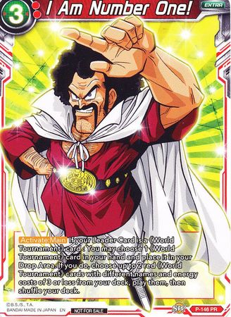 I Am Number One! (Power Booster: World Martial Arts Tournament) (P-146) [Promotion Cards] | Enigma On Main