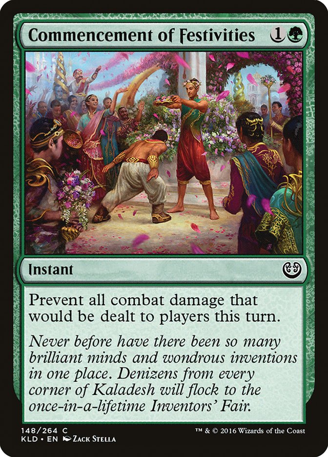 Commencement of Festivities [Kaladesh] | Enigma On Main