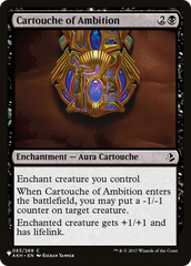 Cartouche of Ambition [The List Reprints] | Enigma On Main