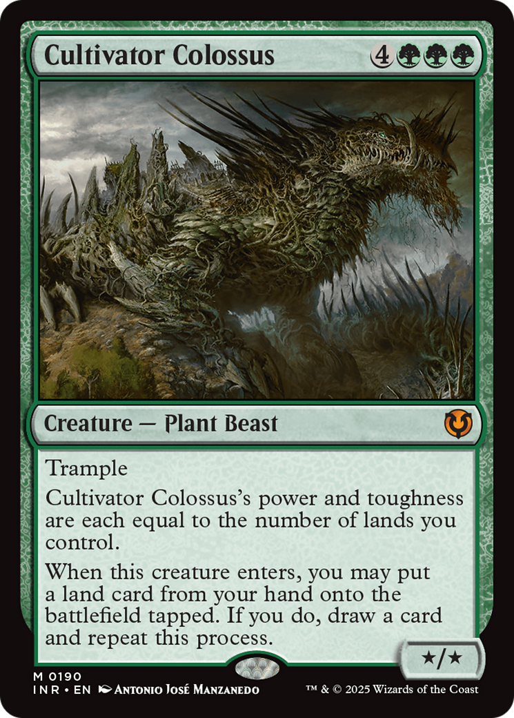 Cultivator Colossus [Innistrad Remastered] | Enigma On Main