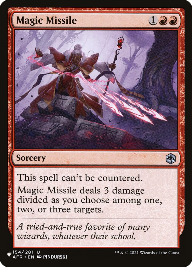 Magic Missile [The List] | Enigma On Main