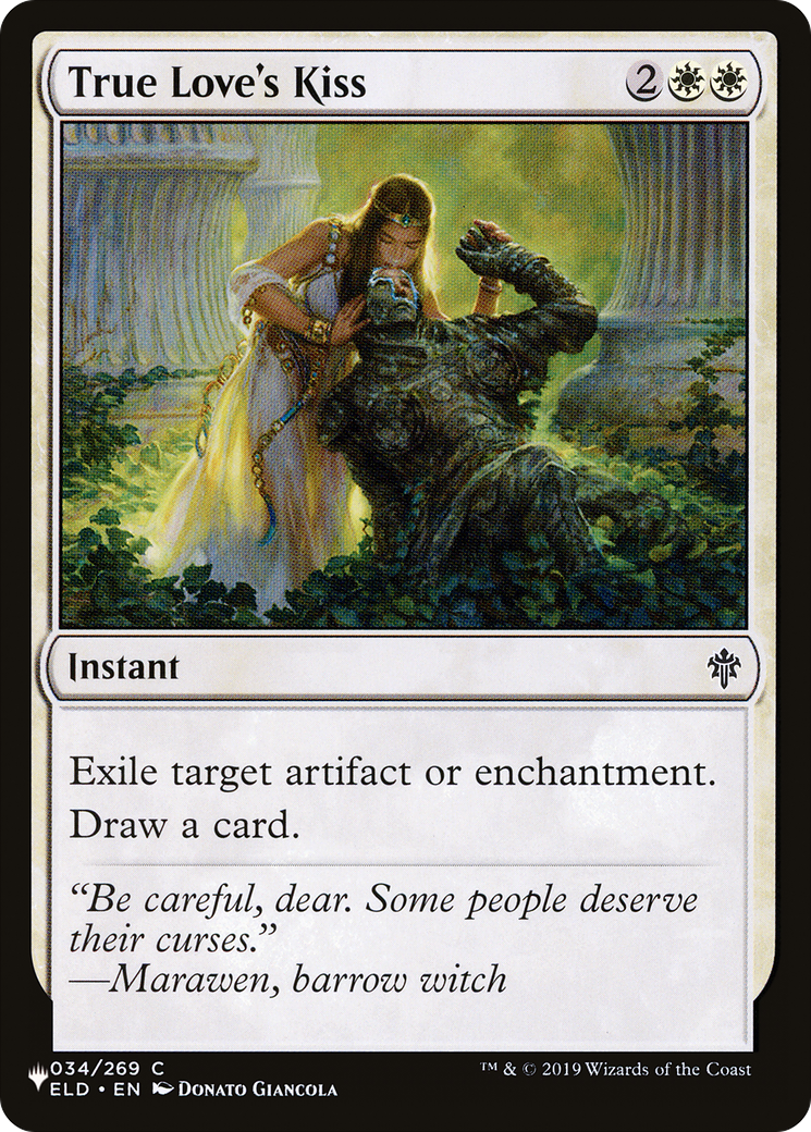 True Love's Kiss [The List Reprints] | Enigma On Main