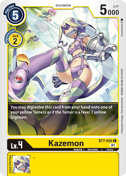 Kazemon [BT7-035] [Next Adventure] | Enigma On Main