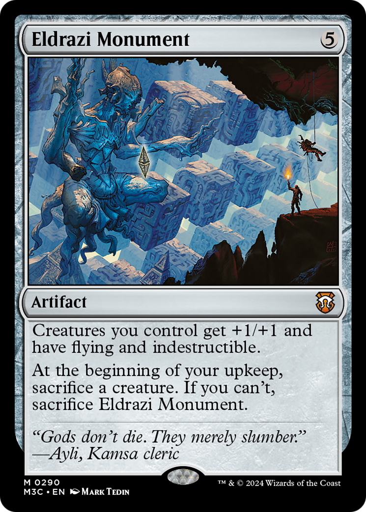 Eldrazi Monument (Ripple Foil) [Modern Horizons 3 Commander] | Enigma On Main