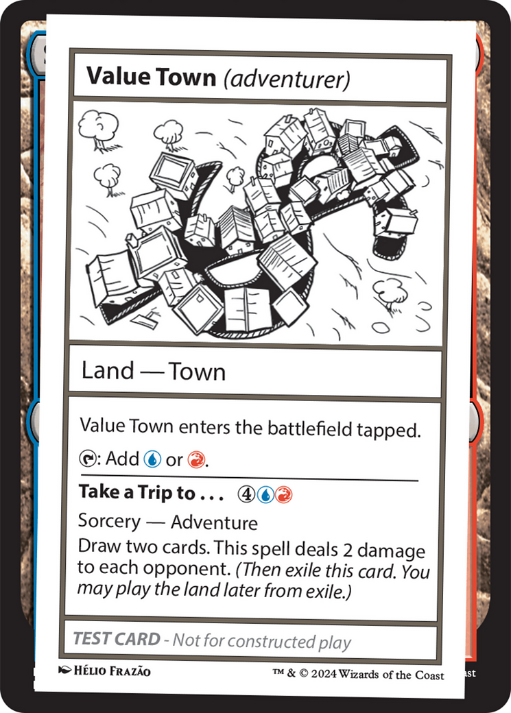 Value Town (adventurer) [Mystery Booster 2 Playtest Cards] | Enigma On Main