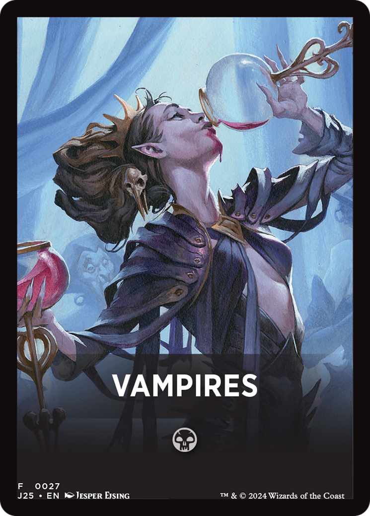 Vampires Theme Card [Foundations Jumpstart Front Cards] | Enigma On Main