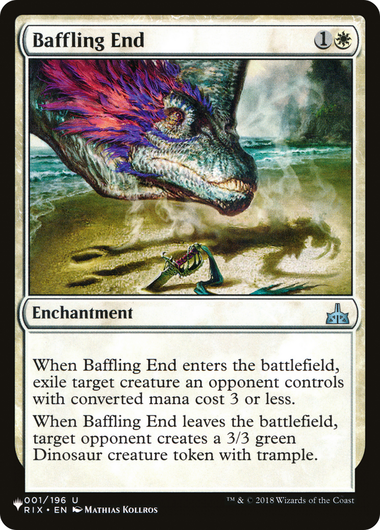 Baffling End [The List Reprints] | Enigma On Main