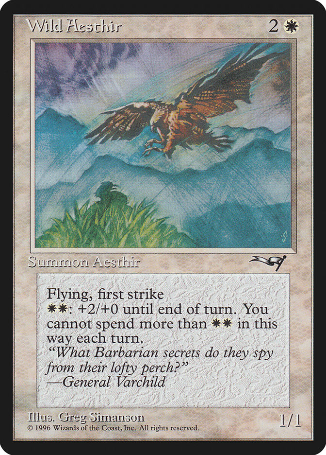 Wild Aesthir (Mountain Background) [Alliances] | Enigma On Main