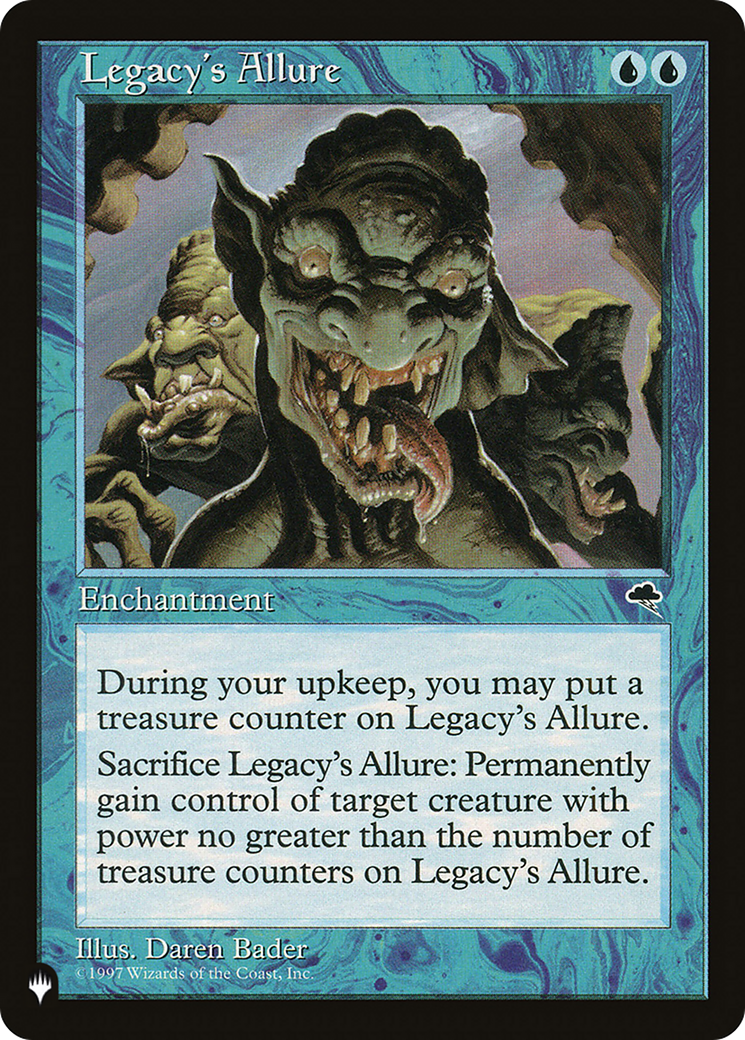 Legacy's Allure [The List] | Enigma On Main