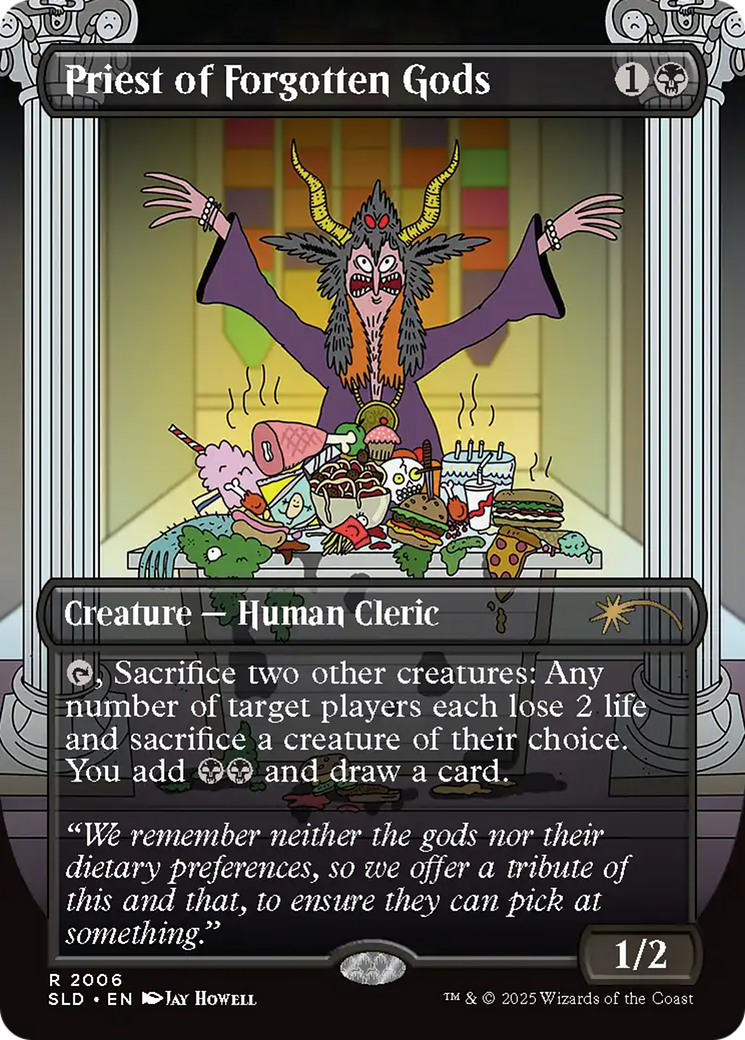 Priest of Forgotten Gods (Rainbow Foil) [Secret Lair Drop Series] | Enigma On Main
