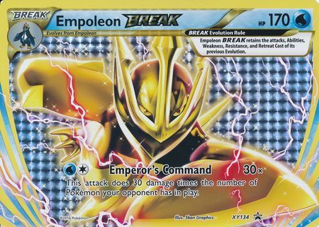 Empoleon BREAK (XY134) (Jumbo Card) [XY: Black Star Promos] | Enigma On Main