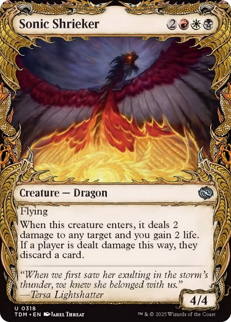 Sonic Shrieker (Showcase) [Tarkir: Dragonstorm] | Enigma On Main