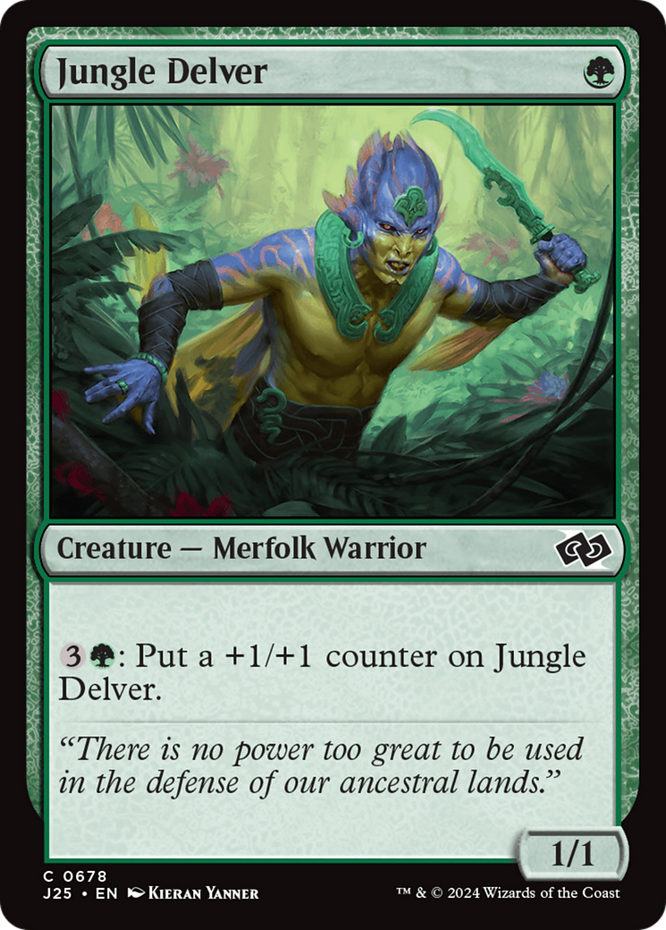 Jungle Delver [Foundations Jumpstart] | Enigma On Main