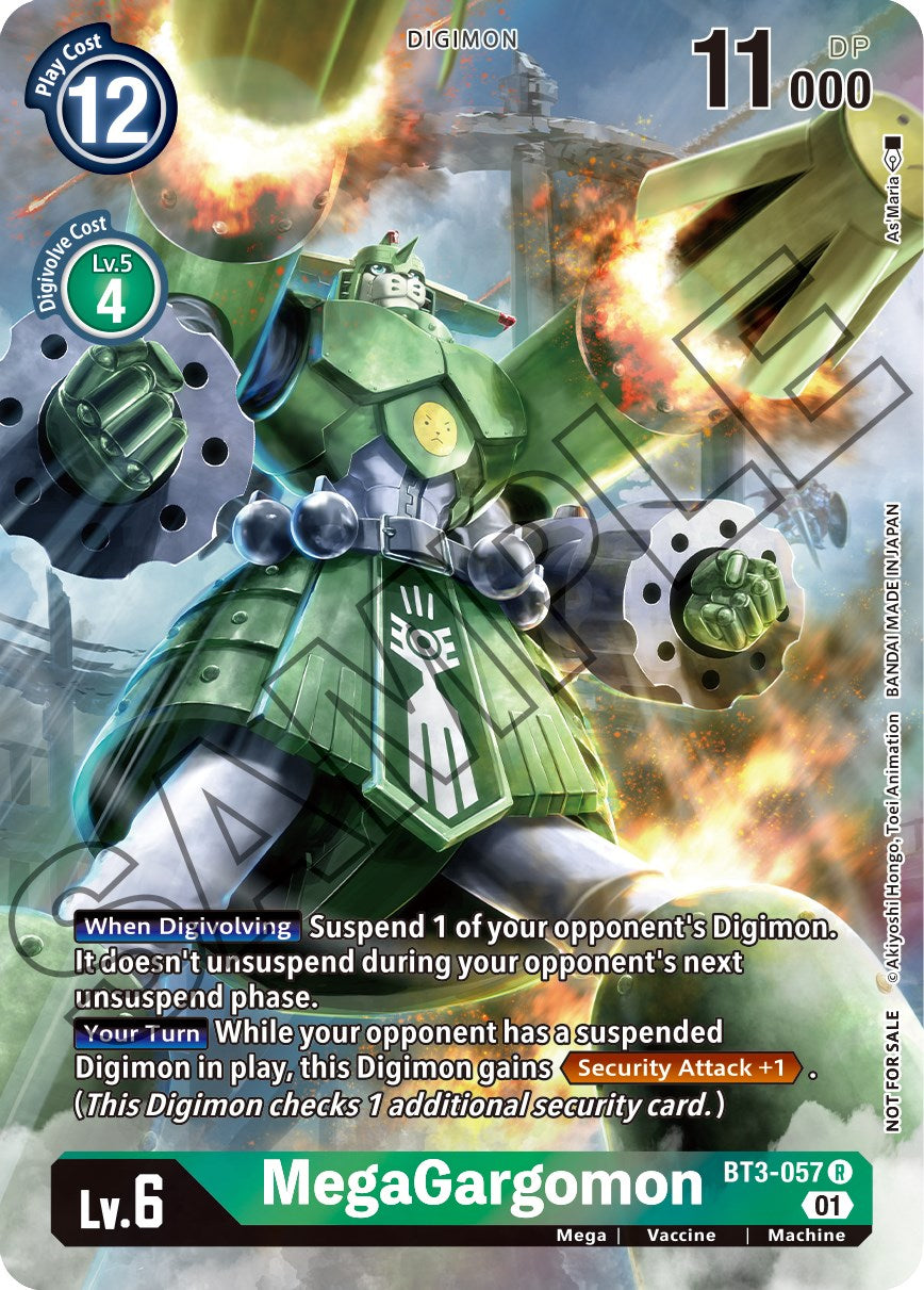 MegaGargomon [BT3-057] (Tamer's Card Set 1) [Release Special Booster Promos] | Enigma On Main