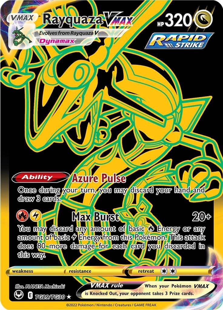 Rayquaza VMAX (TG29/TG30) [Sword & Shield: Silver Tempest] | Enigma On Main