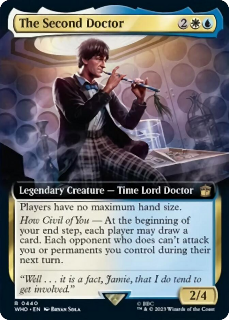 The Second Doctor (Extended Art) [Doctor Who] | Enigma On Main