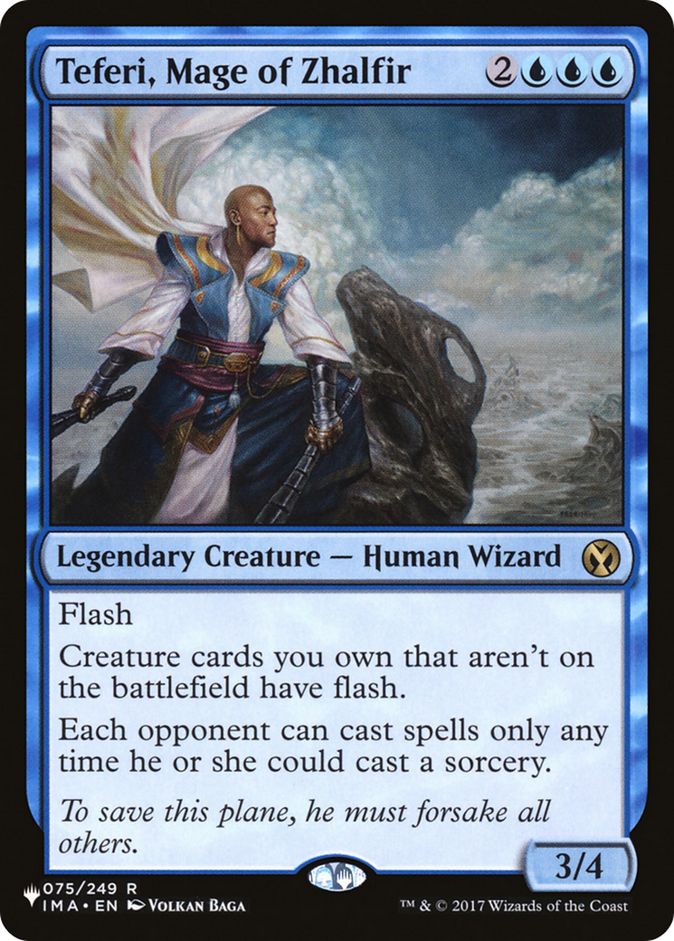 Teferi, Mage of Zhalfir [The List Reprints] | Enigma On Main