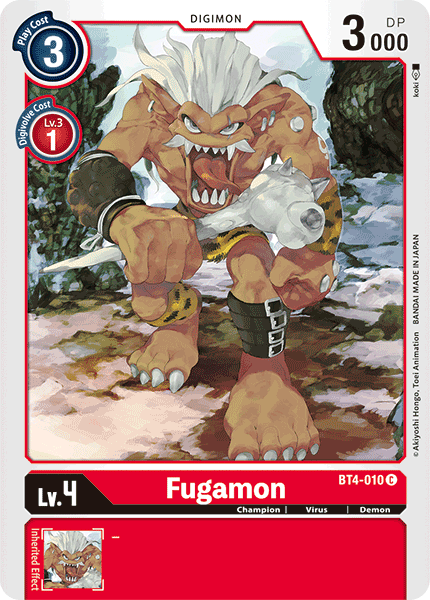 Fugamon [BT4-010] [Great Legend] | Enigma On Main