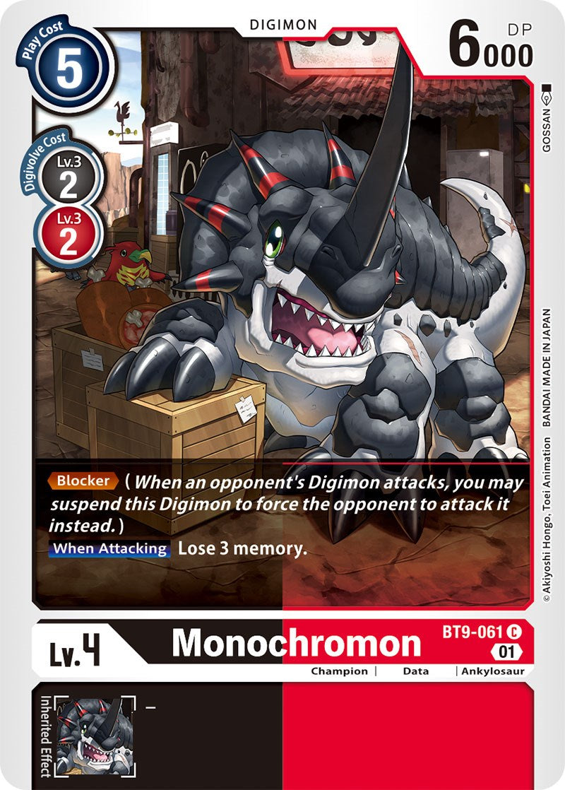 Monochromon [BT9-061] [X Record] | Enigma On Main