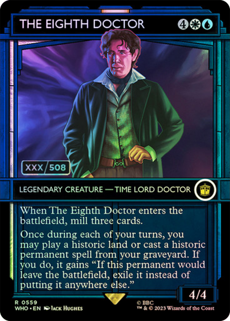 The Eighth Doctor (Serial Numbered) [Doctor Who] | Enigma On Main