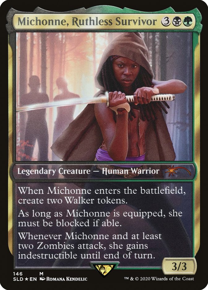 Michonne, Ruthless Survivor [Secret Lair Drop Series] | Enigma On Main