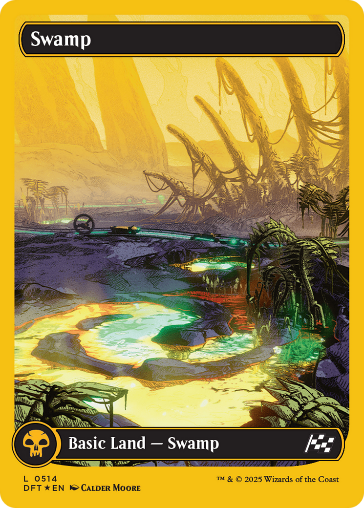 Swamp (0514) (First-Place Foil) [Aetherdrift] | Enigma On Main