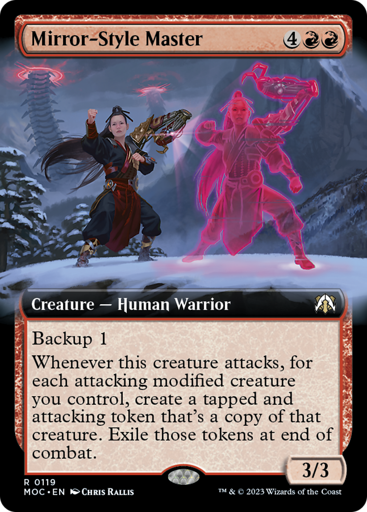 Mirror-Style Master (Extended Art) [March of the Machine Commander] | Enigma On Main