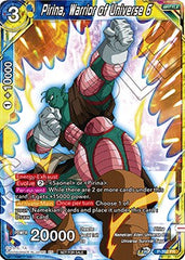 Pirina, Warrior of Universe 6 (Tournament Pack Vol. 8) (P-392) [Tournament Promotion Cards] | Enigma On Main