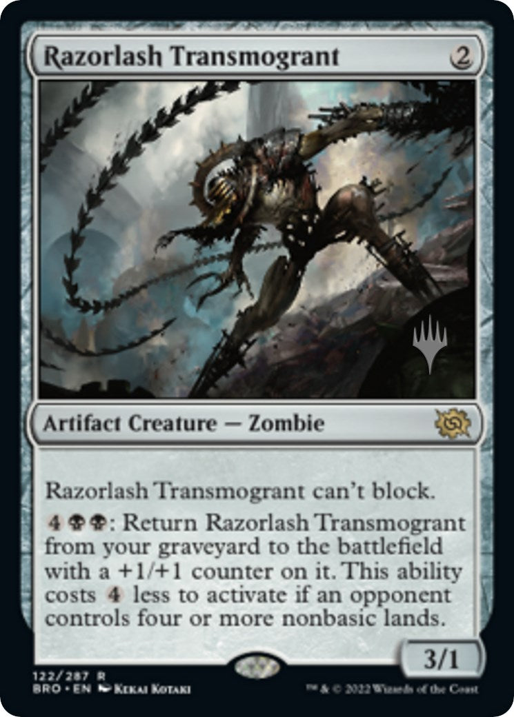 Razorlash Transmogrant (Promo Pack) [The Brothers' War Promos] | Enigma On Main