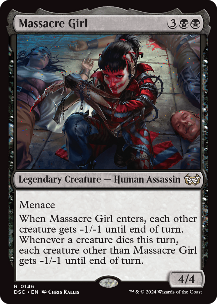 Massacre Girl [Duskmourn: House of Horror Commander] | Enigma On Main