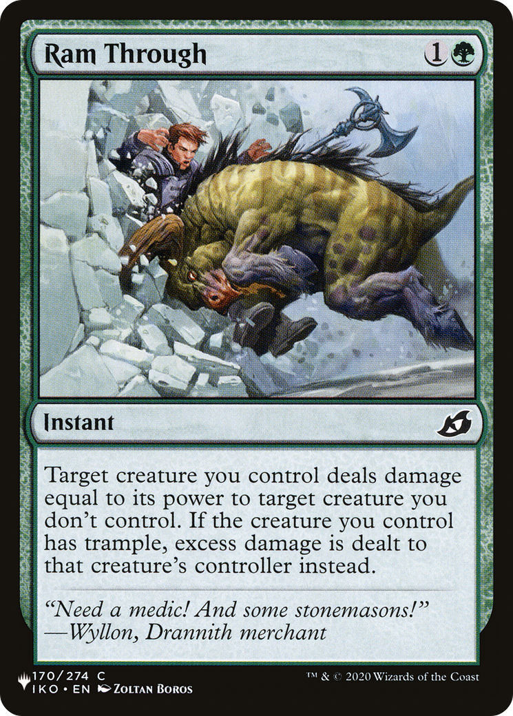 Ram Through [The List] | Enigma On Main