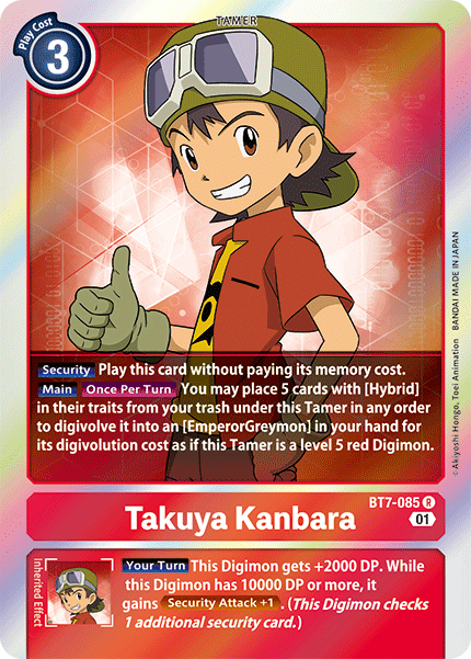 Takuya Kanbara [BT7-085] [Next Adventure] | Enigma On Main