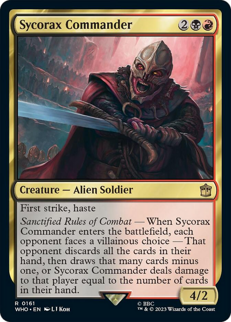 Sycorax Commander [Doctor Who] | Enigma On Main