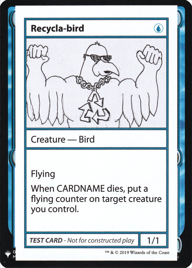 Recycla-bird [Mystery Booster Playtest Cards] | Enigma On Main