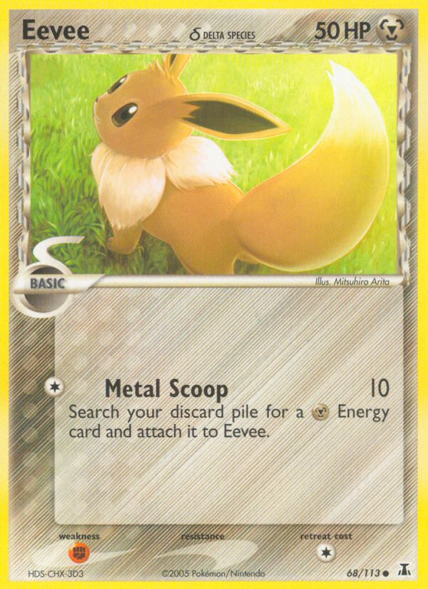 Eevee (68/113) (Delta Species) [EX: Delta Species] | Enigma On Main