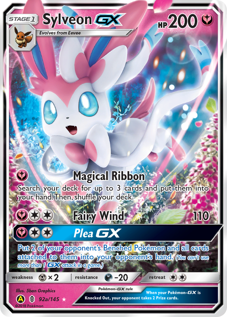 Sylveon GX (92a/145) [Alternate Art Promos] | Enigma On Main