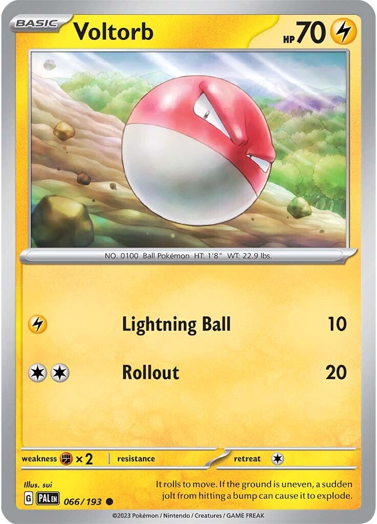 Voltorb (066/193) [Scarlet & Violet: Paldea Evolved] | Enigma On Main