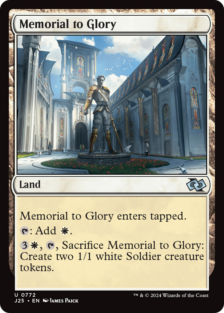 Memorial to Glory [Foundations Jumpstart] | Enigma On Main