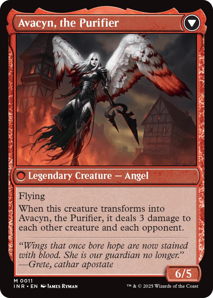 Archangel Avacyn // Avacyn, the Purifier [Innistrad Remastered] | Enigma On Main