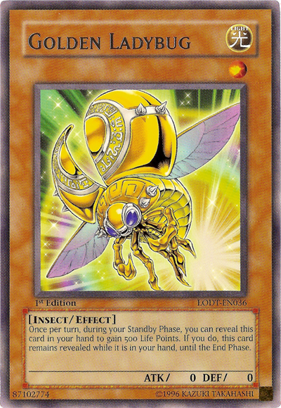 Golden Ladybug [LODT-EN036] Rare | Enigma On Main