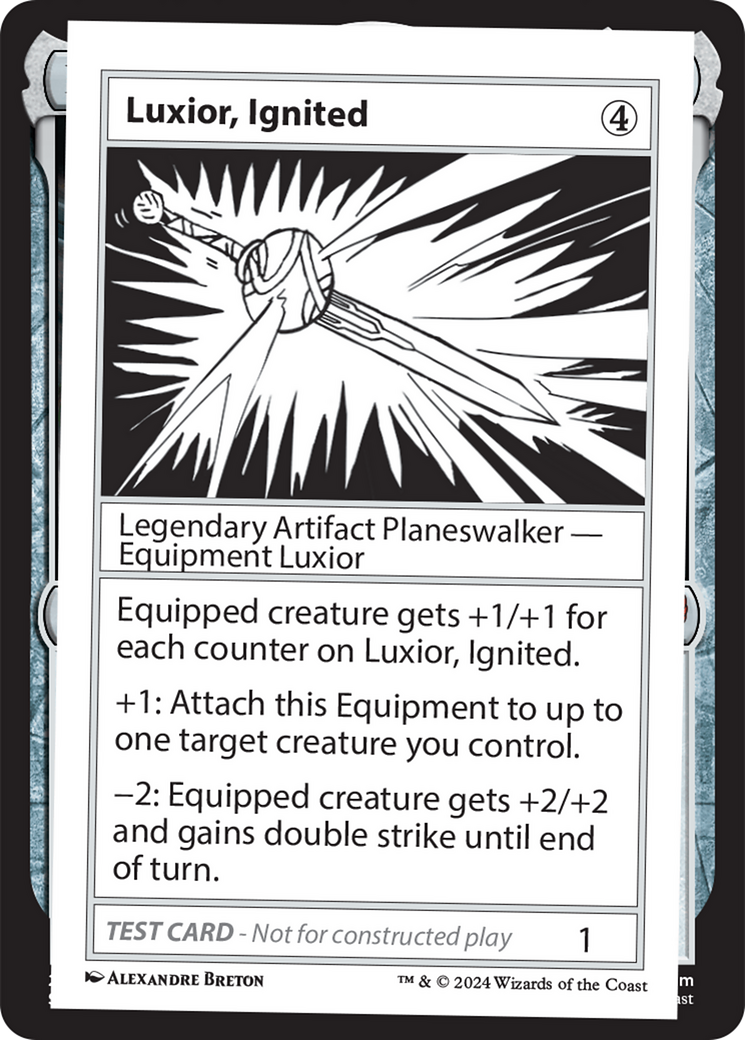 Luxior, Ignited [Mystery Booster 2 Playtest Cards] | Enigma On Main