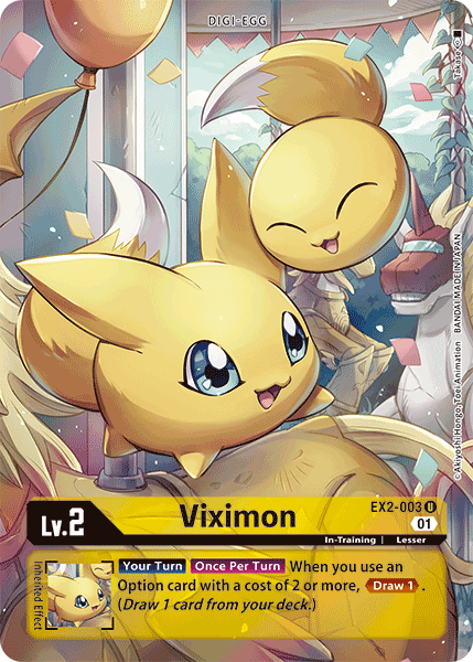 Viximon [EX2-003] (Alternate Art) [Digital Hazard] | Enigma On Main