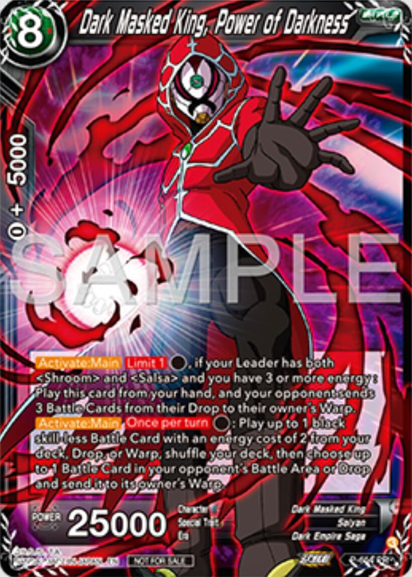 Dark Masked King, Power of Darkness (P-654) [Tournament Promotion Cards] | Enigma On Main