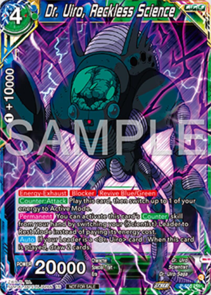 Dr. Uiro, Reckless Science (P-655) [Tournament Promotion Cards] | Enigma On Main